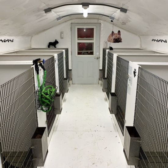 State-of-the-art dog kennels