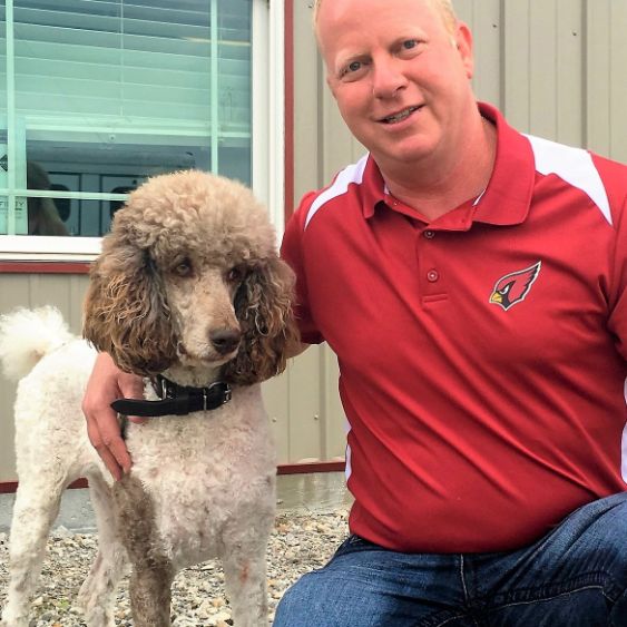 JenniferPuppies 'N Love and Animal Kingdom owner Frank Mineo Jr. visits Jennifer's kennel on 2016 breeder trip