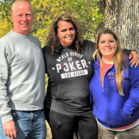 Robin with Frank Mineo and Michelle L.
