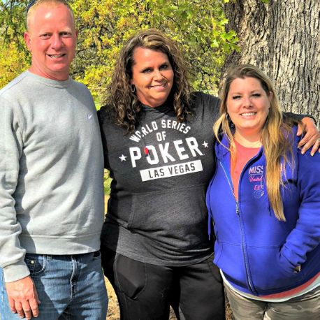 Robin with Frank Mineo and Michelle L.