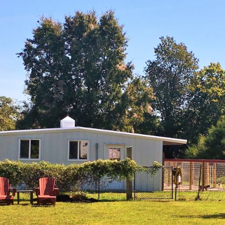 Exterior of Susie's kennels