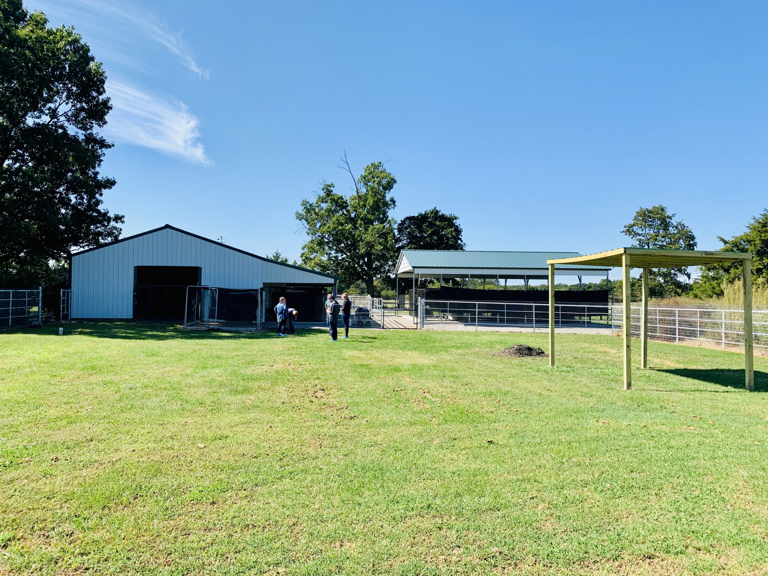 View of Cindy\'s kennel